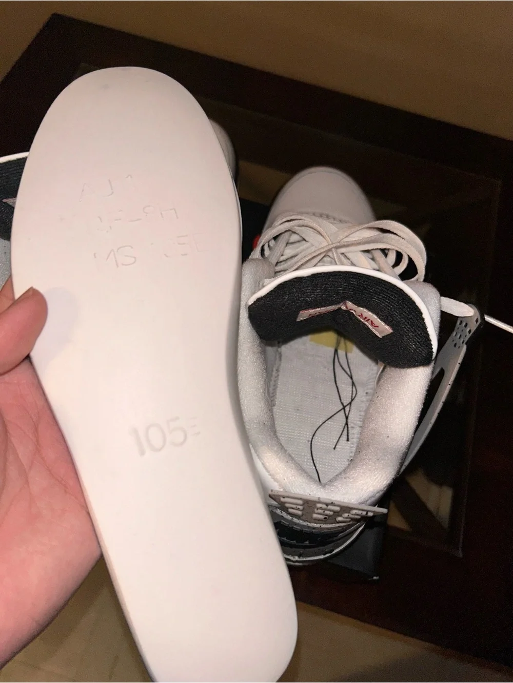 Jordan 4 “White Cement 2025”